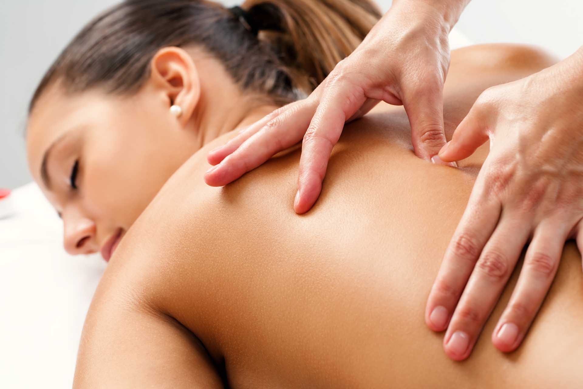 Rückenmassage